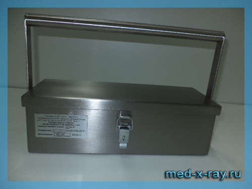 Контейнер защитный «TISSA-RP» для переноски шприцев с радиофармпрепаратами