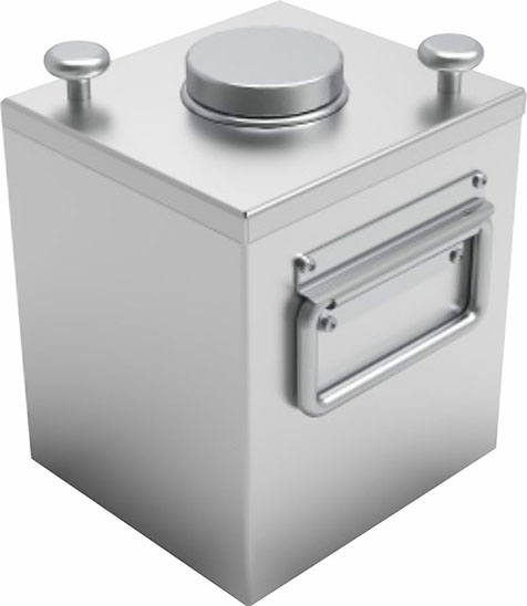 Контейнер защитный «TISSA-RP» для сбора использованных игл