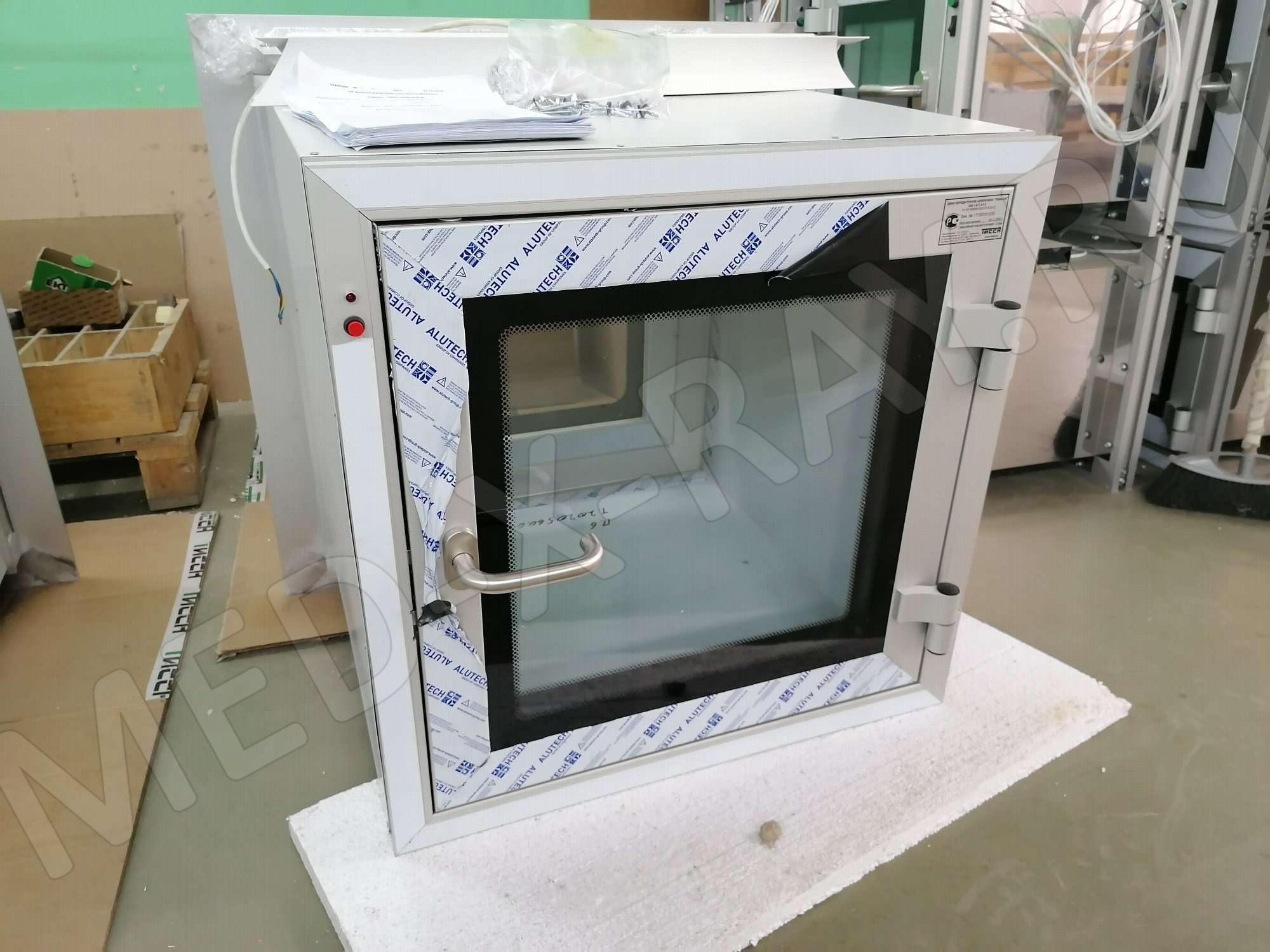 Шлюз рентгенозащитный