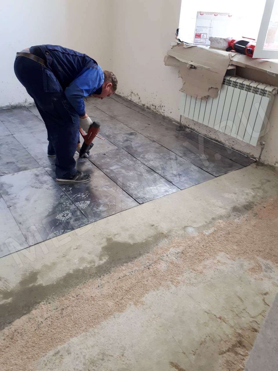 БУЗ ВО «Бутурлиновская РБ» Монтаж свинцовых пластин