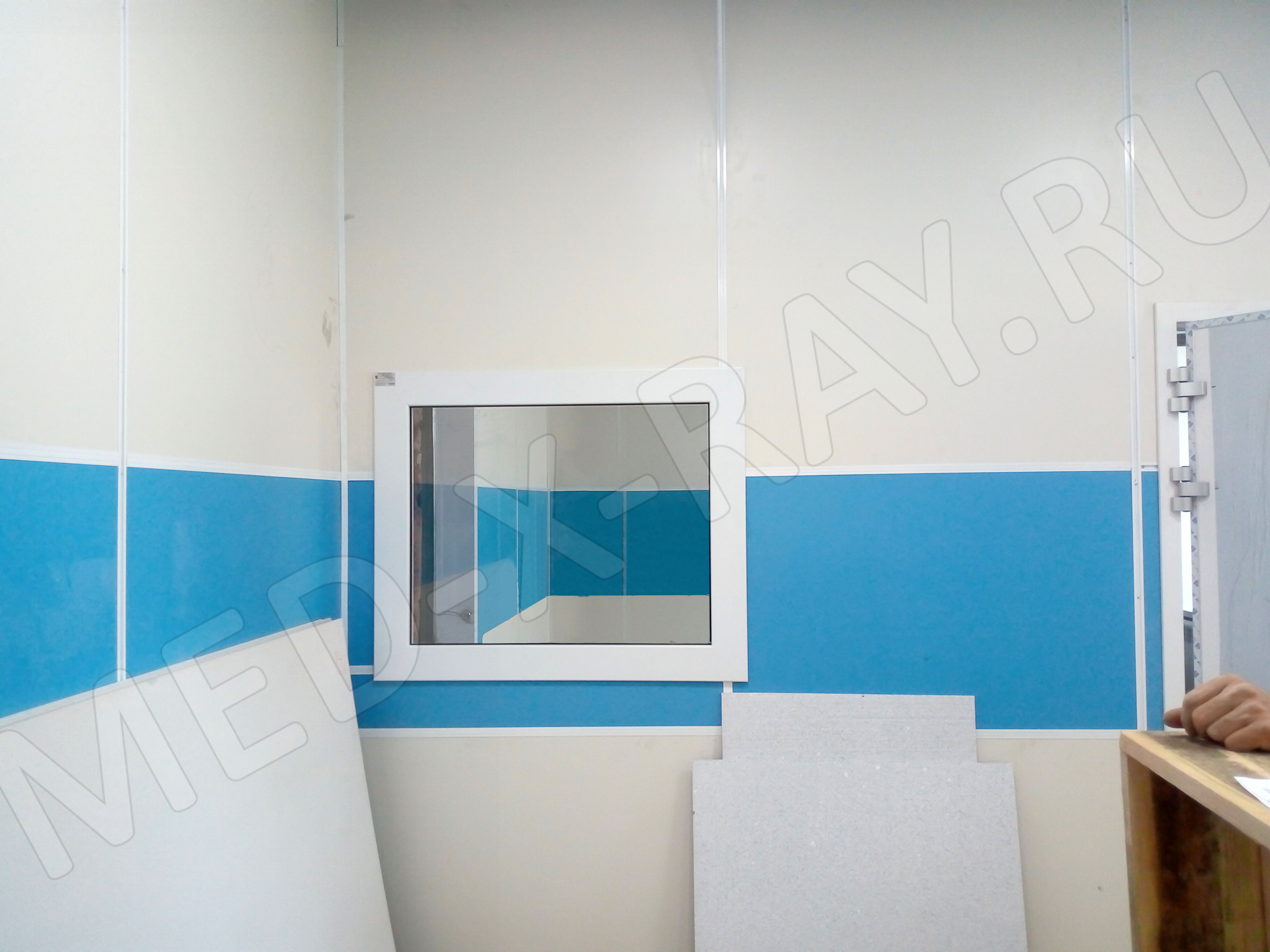 ГБУЗ «Белоглинская ЦРБ» МЗ КК Окно защитное «TISSA-RP»