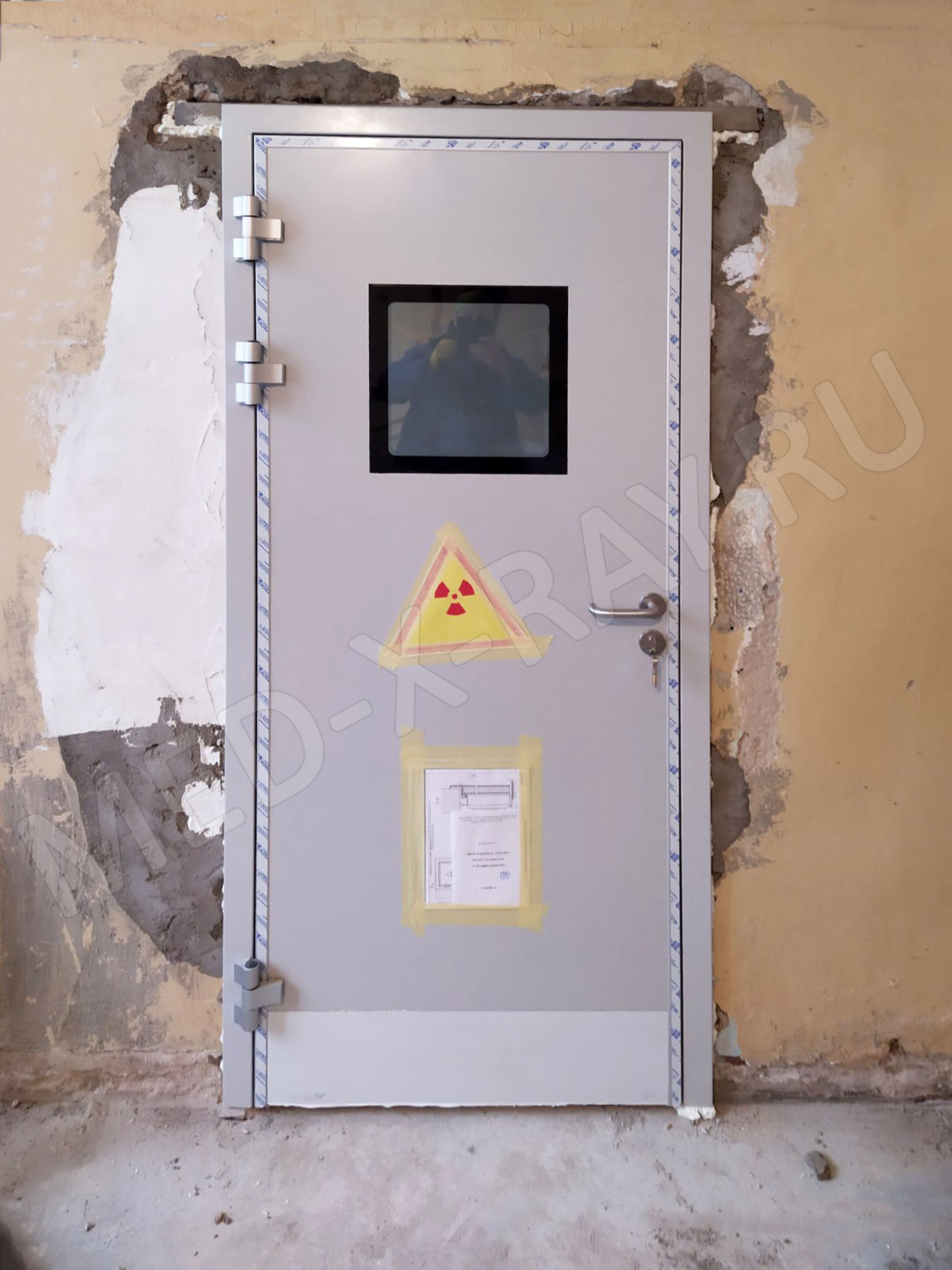 ГБУЗ «ГКБ №6» Двери защитные «SAULA-RP»