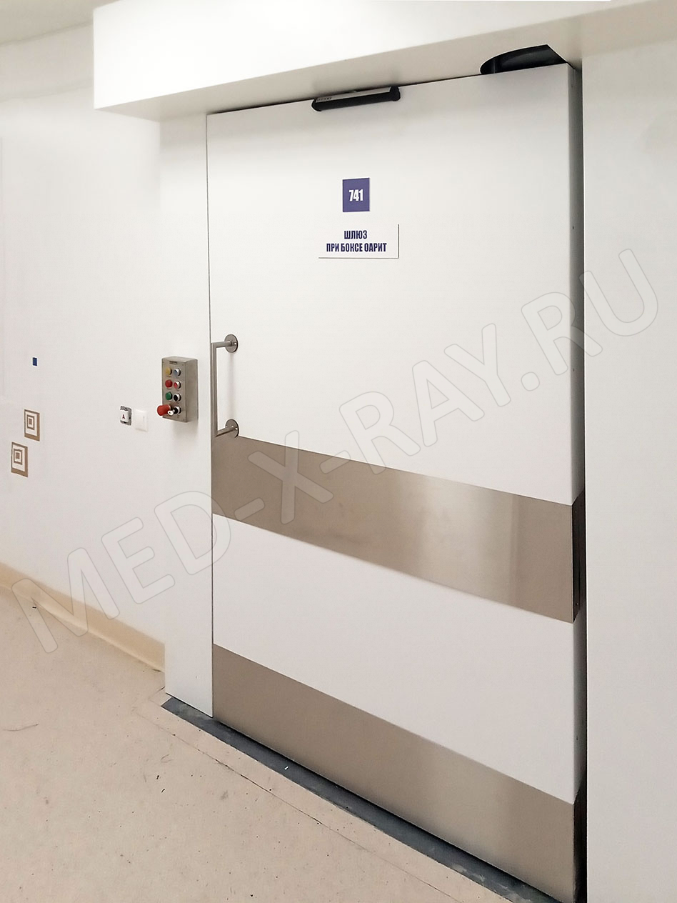 Многофункциональный медицинский центр на территории 1469 военно-морского клинического госпиталя г. Североморск Двери защитные «TISSA-RP»