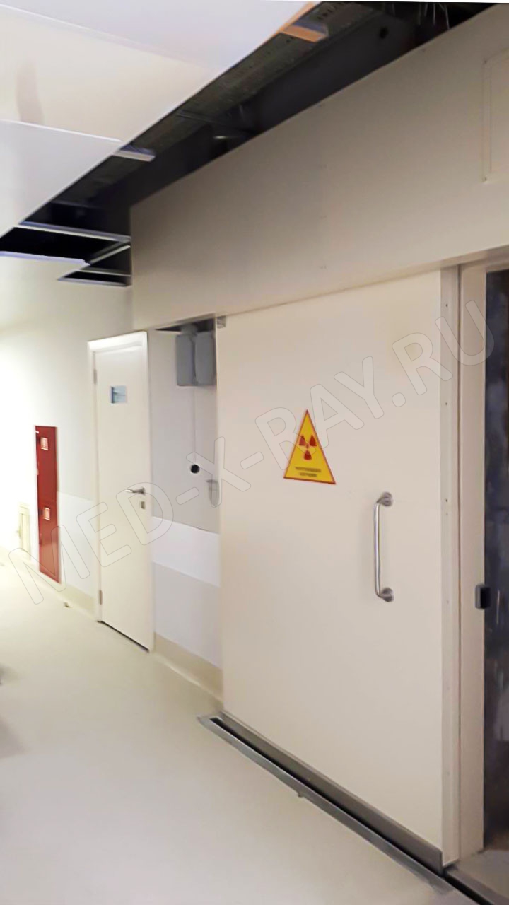 ФГБУ «3 Центральный военный клинический госпиталь им. А.А. Вишневского» Дверь рентгенозащитная