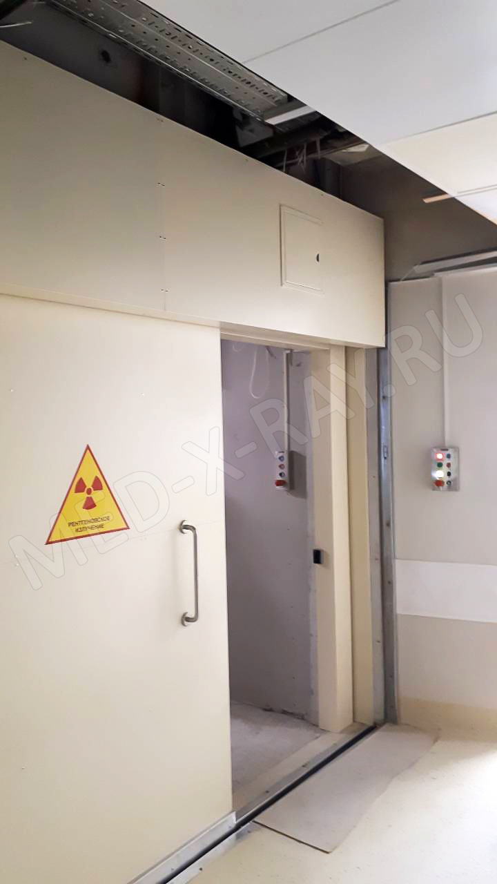 ФГБУ «3 Центральный военный клинический госпиталь им. А.А. Вишневского» Дверь рентгенозащитная