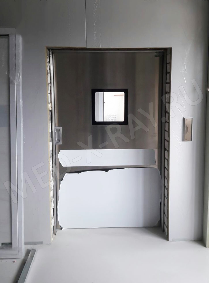 Медицинский центр «Имидж Лаб» Монтаж дверей для чистых помещений