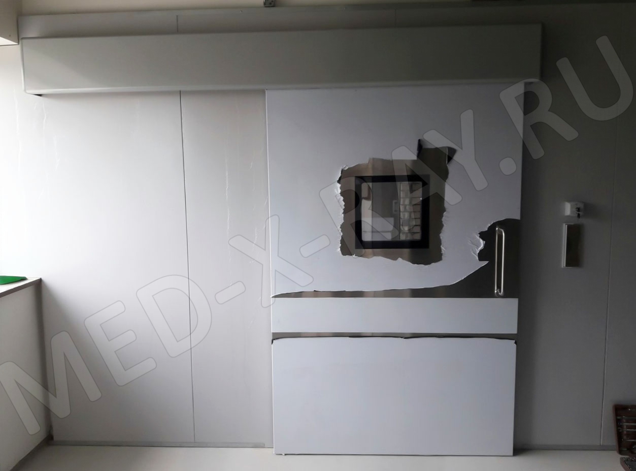 Медицинский центр «Имидж Лаб» Монтаж дверей для чистых помещений