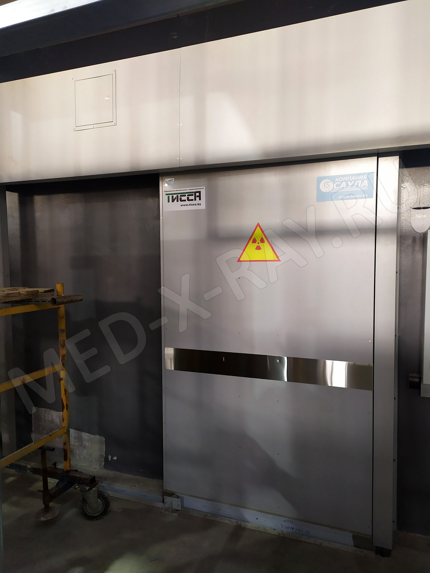 ООО «Коксохиммонтаж-Волга» Двери защитные ДЗ-TRP-1-22-10-15,0-О-Эп-СОО