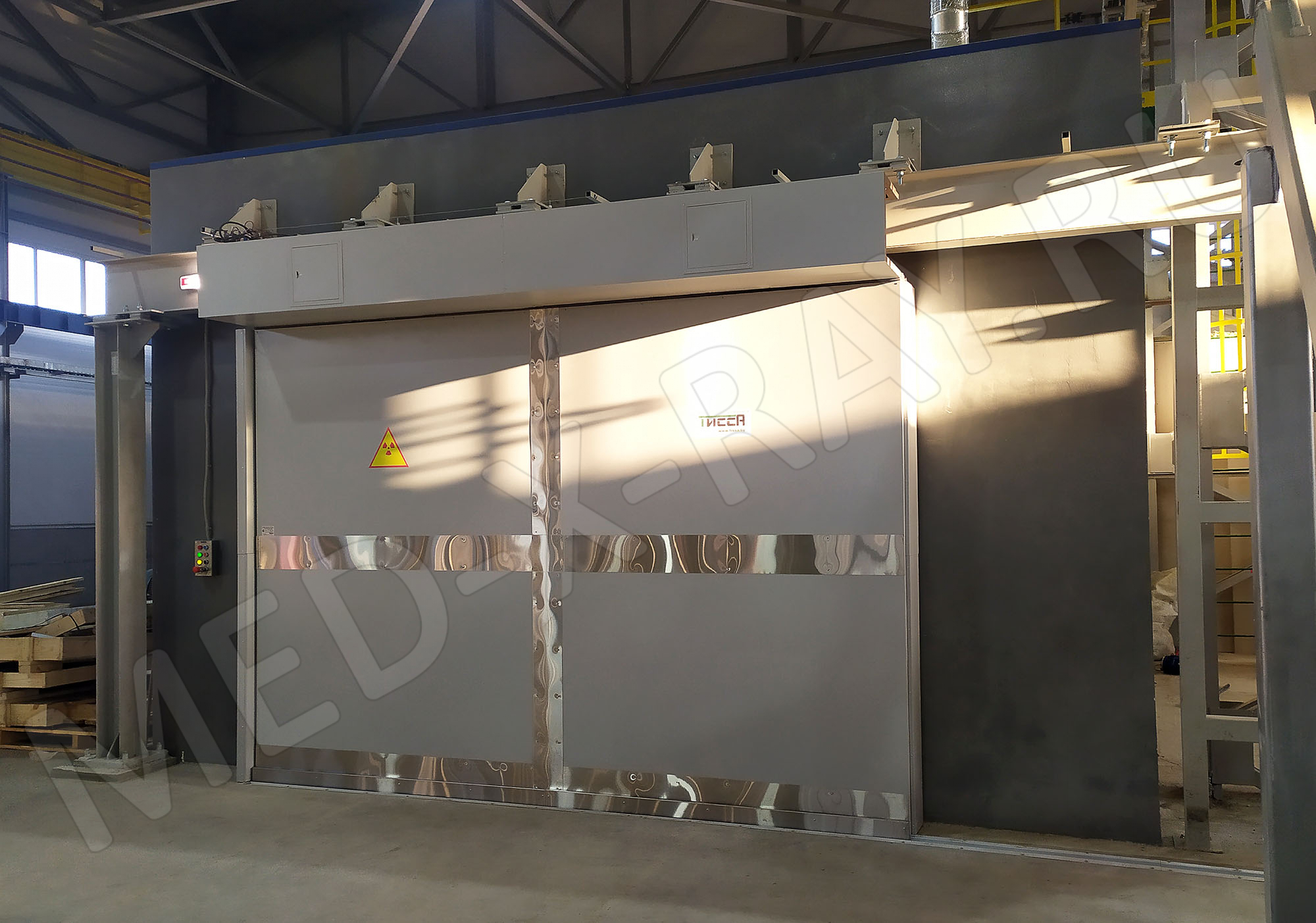 ООО «Коксохиммонтаж-Волга» Ворота защитные «TISSA-RP»