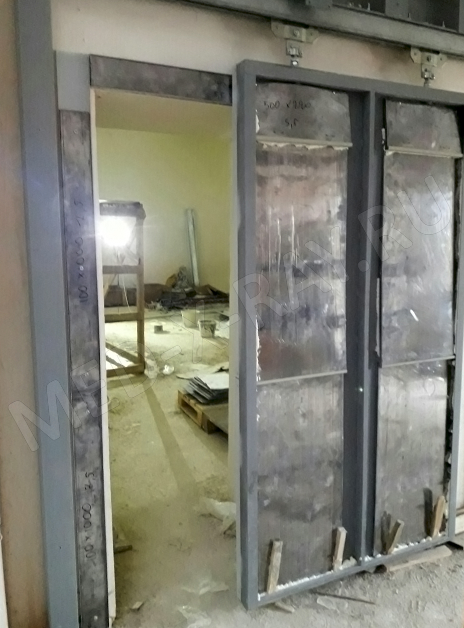 ФГУП «НИТИ имени А. П. Александрова» Монтаж рентгенозащитных ворот и двери