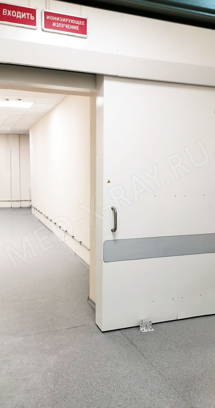 БУ «Окружная Клиническая Больница» Откатная рентгензащитная дверь
