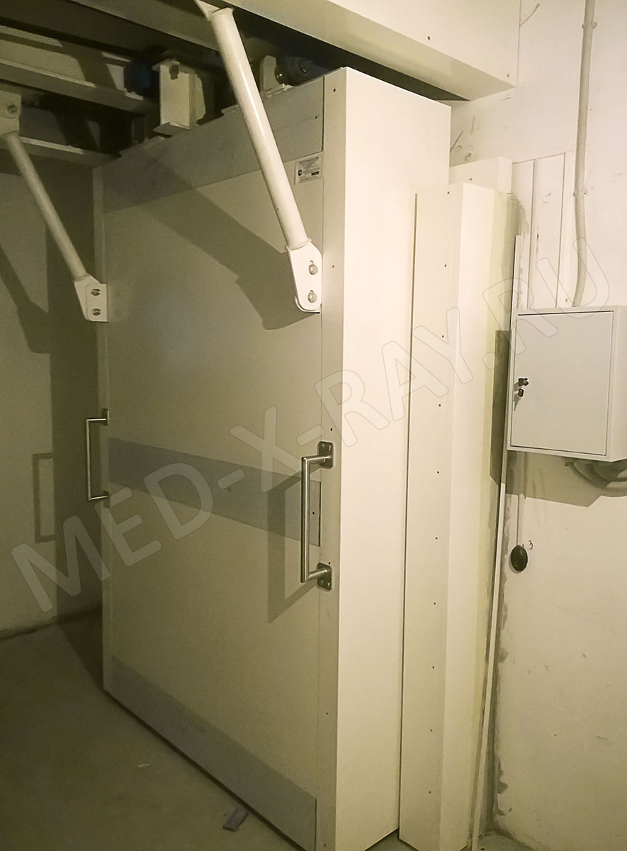 Онкорадиологический центр в г. Балашиха Защитная дверь для бункера циклотрона