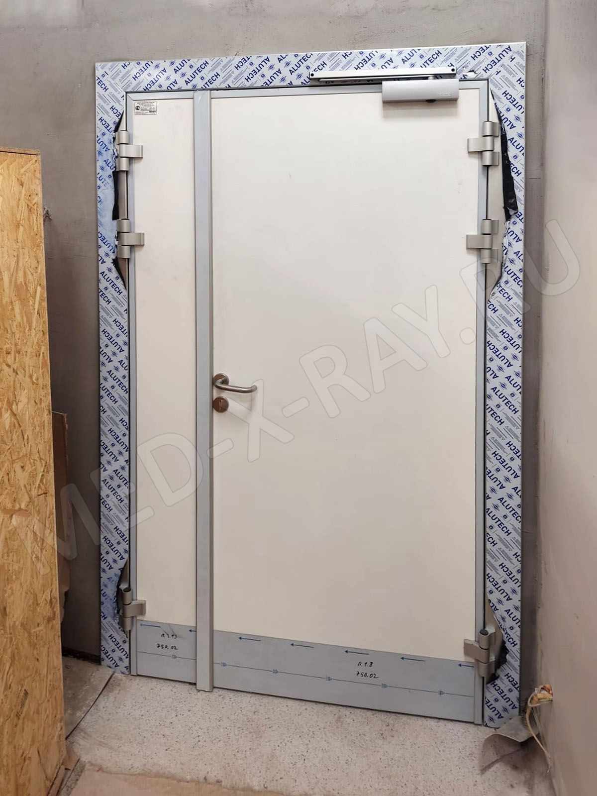 Клинический центр им. И. М. Сеченова Дверь защитная «TISSA-RР»