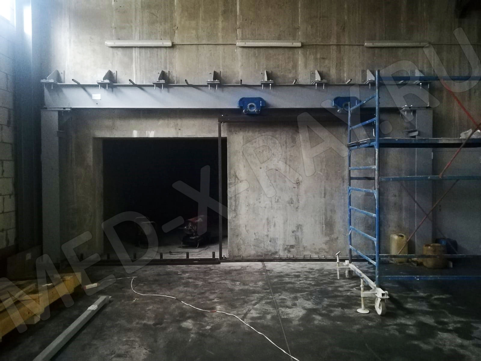 ООО «Завод ТехноЛайн» Монтаж ворот рентгенозащитных