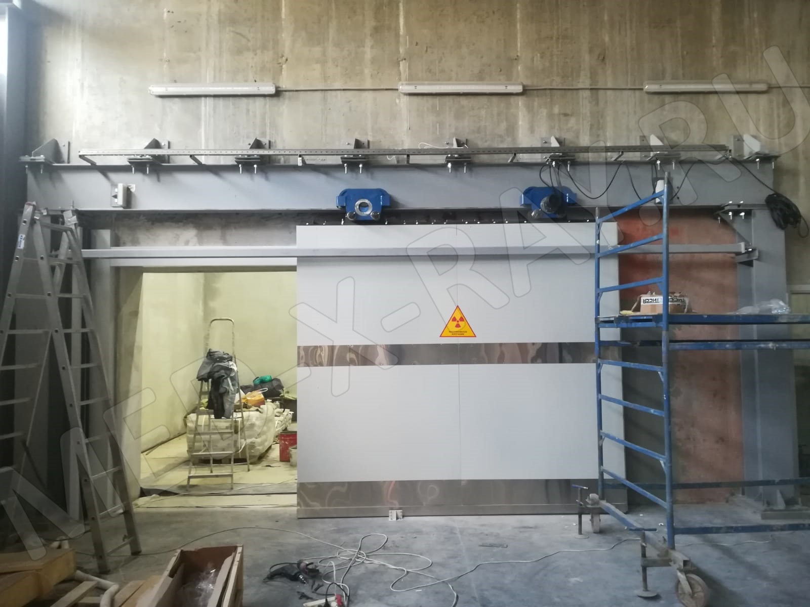 ООО «Завод ТехноЛайн» Монтаж ворот рентгенозащитных