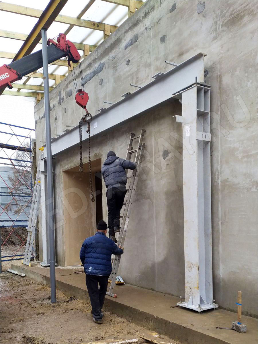 ООО «Технострой» монтаж Ворот защитных «TISSA-RP»