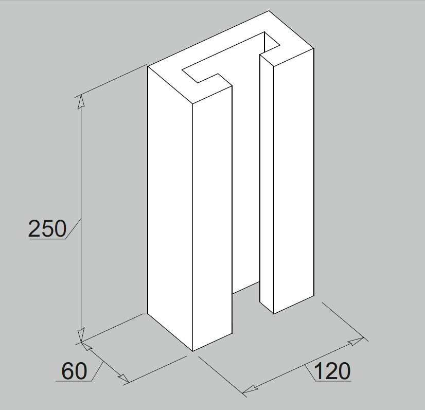 Блок зашитный полиэтиленовый БЗП-51-60 ТУ BY 600091320.009-2011